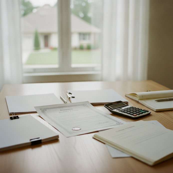 property deed paperwork real estate tax png.png